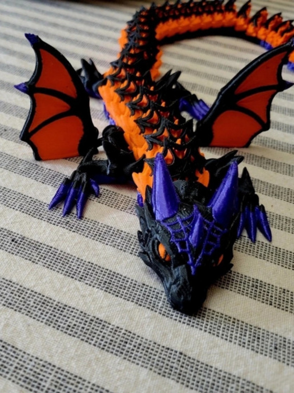 Halloween Articulating Winged Dragon 24"